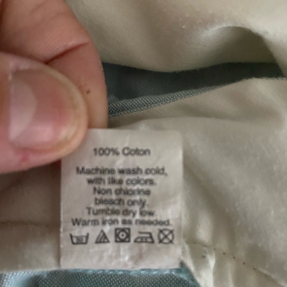 JCrew Sunwashed Oxford Light Blue shorts - Picture 8 of 8